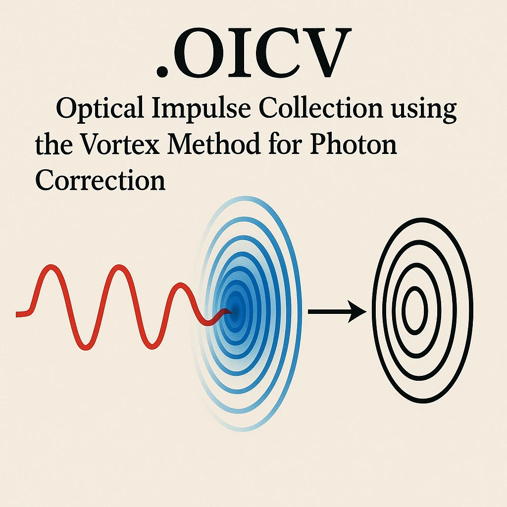 if anyone's curious, ".oicv" is short for optical impulse collection using the vortex method for photon correction. textbook graphical representation emoji