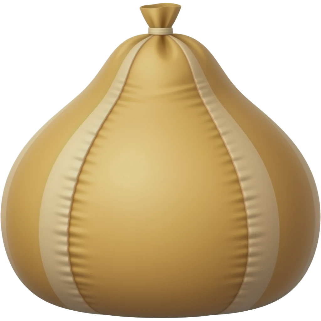 Bean bag emoji