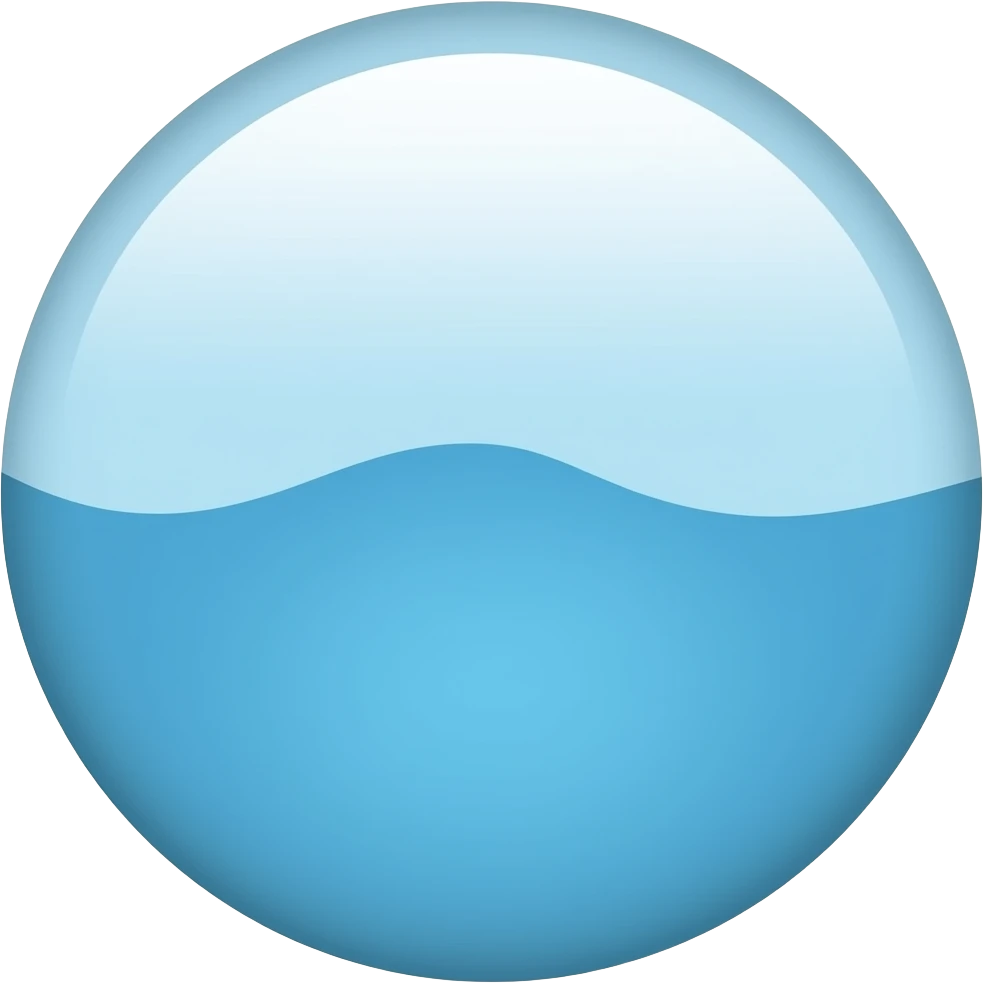 letrero de agua emoji