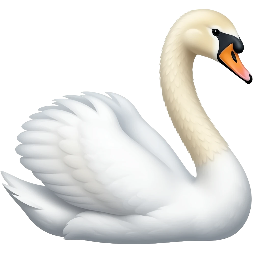 white swan emoji