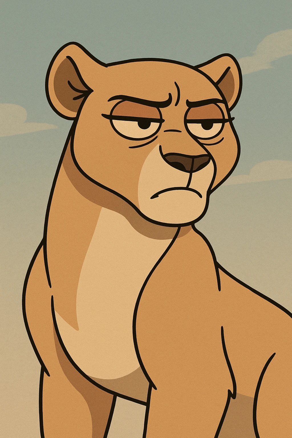 Lioness emoji