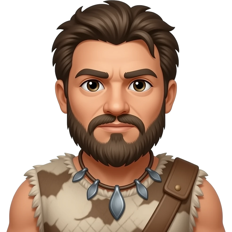 stone age man emoji