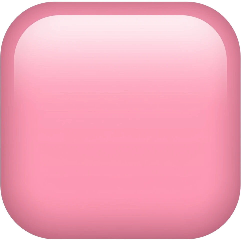Crie um emoji de quadrado Rosa Claro igual o ⬜ emoji