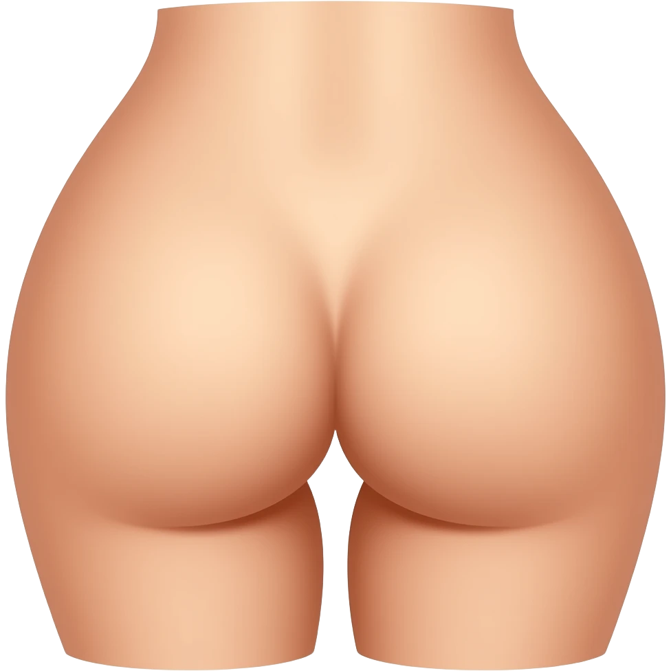 Female butthole Anus naked GENITAL emoji