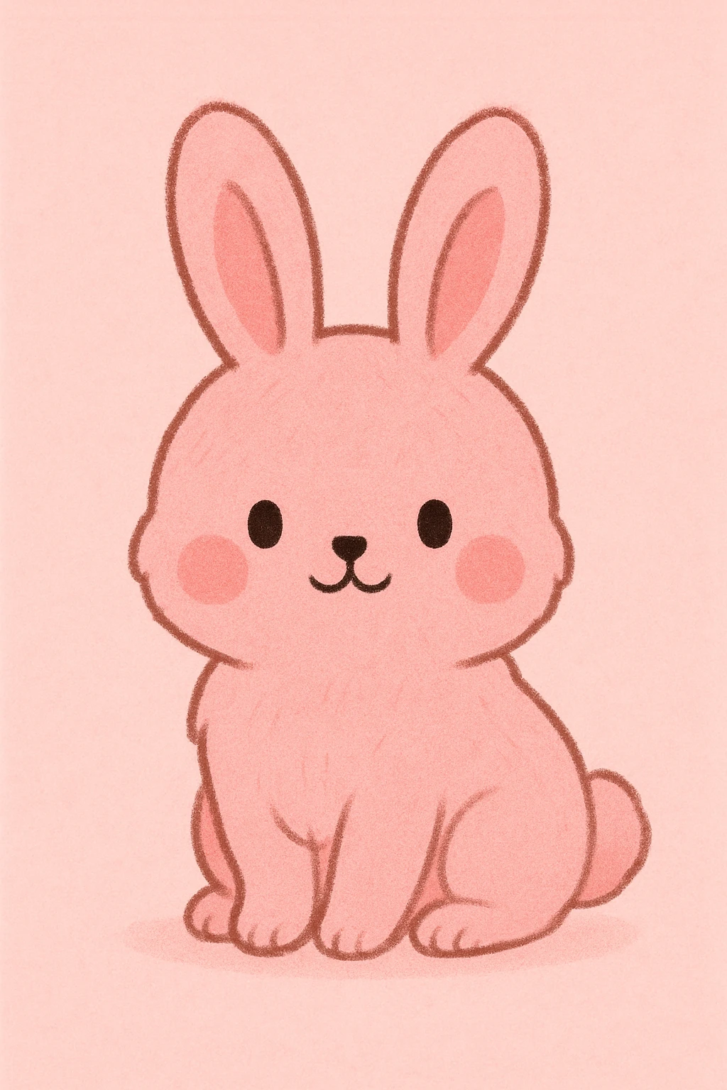 pink bunny emoji