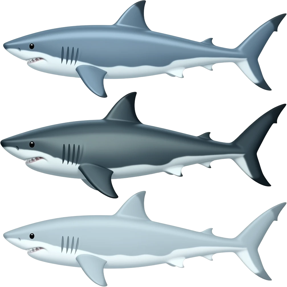 sharks emoji