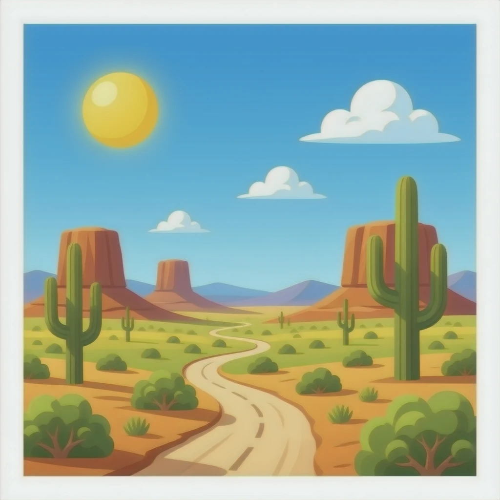 Western background emoji