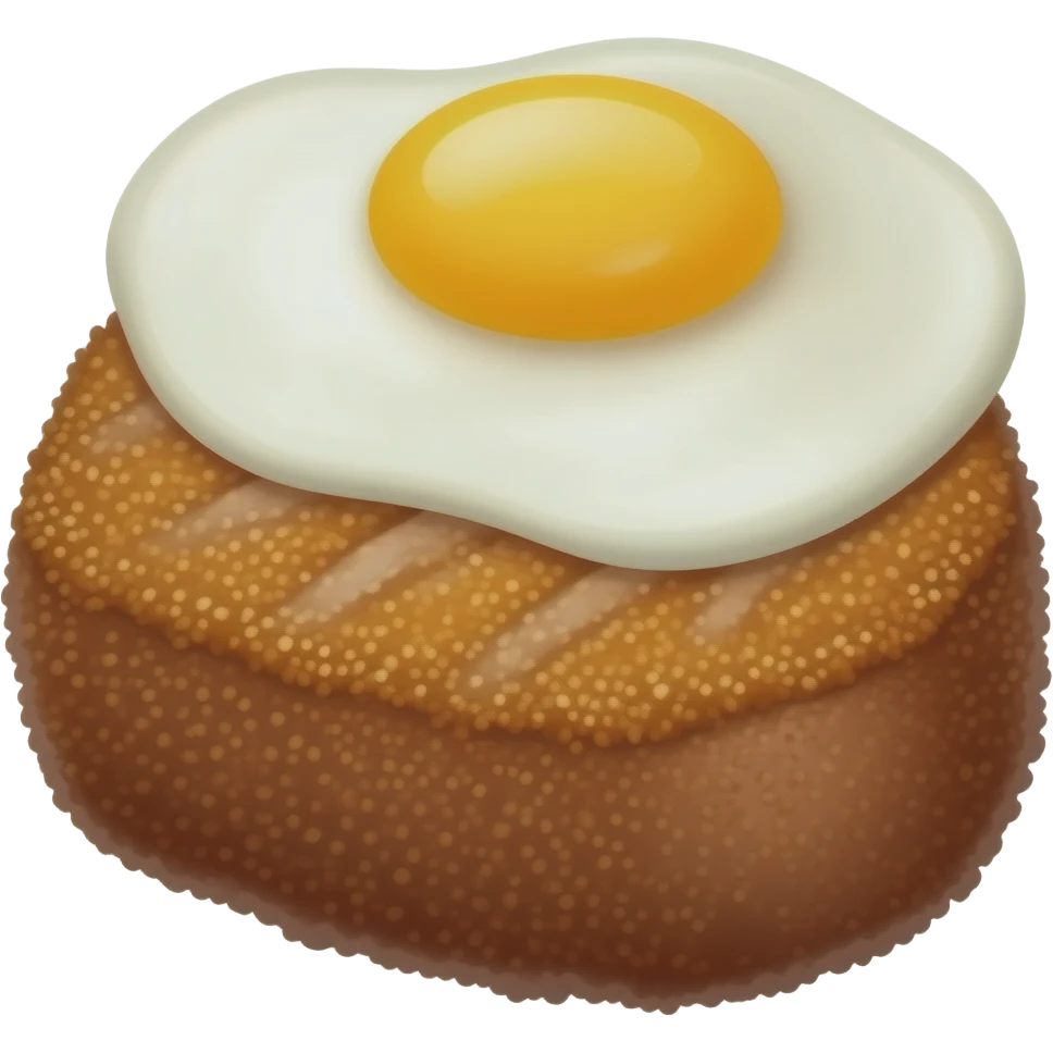 milanesa argentina con huevo frito emoji