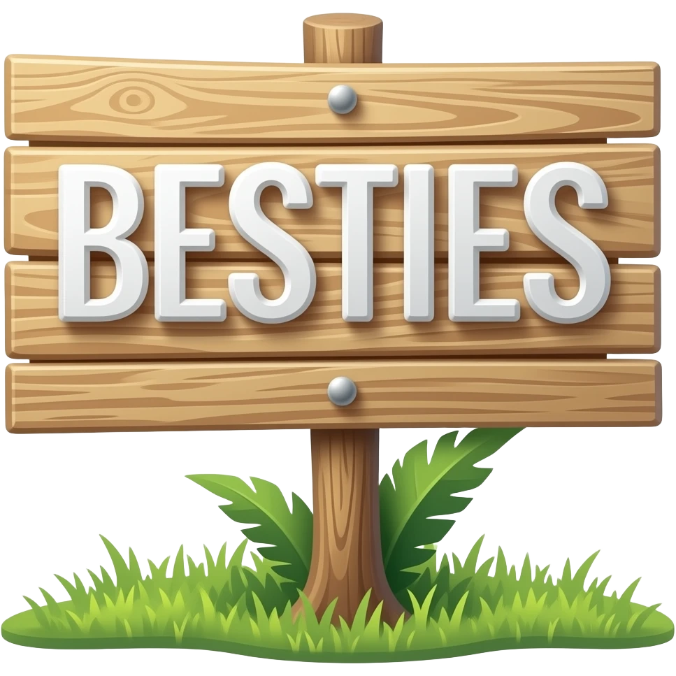 BESTIES VERTICAL SIGNS emoji