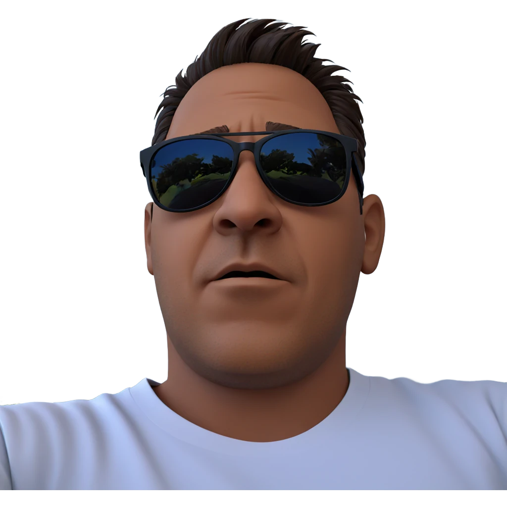 cool guy in sunglasses emoji