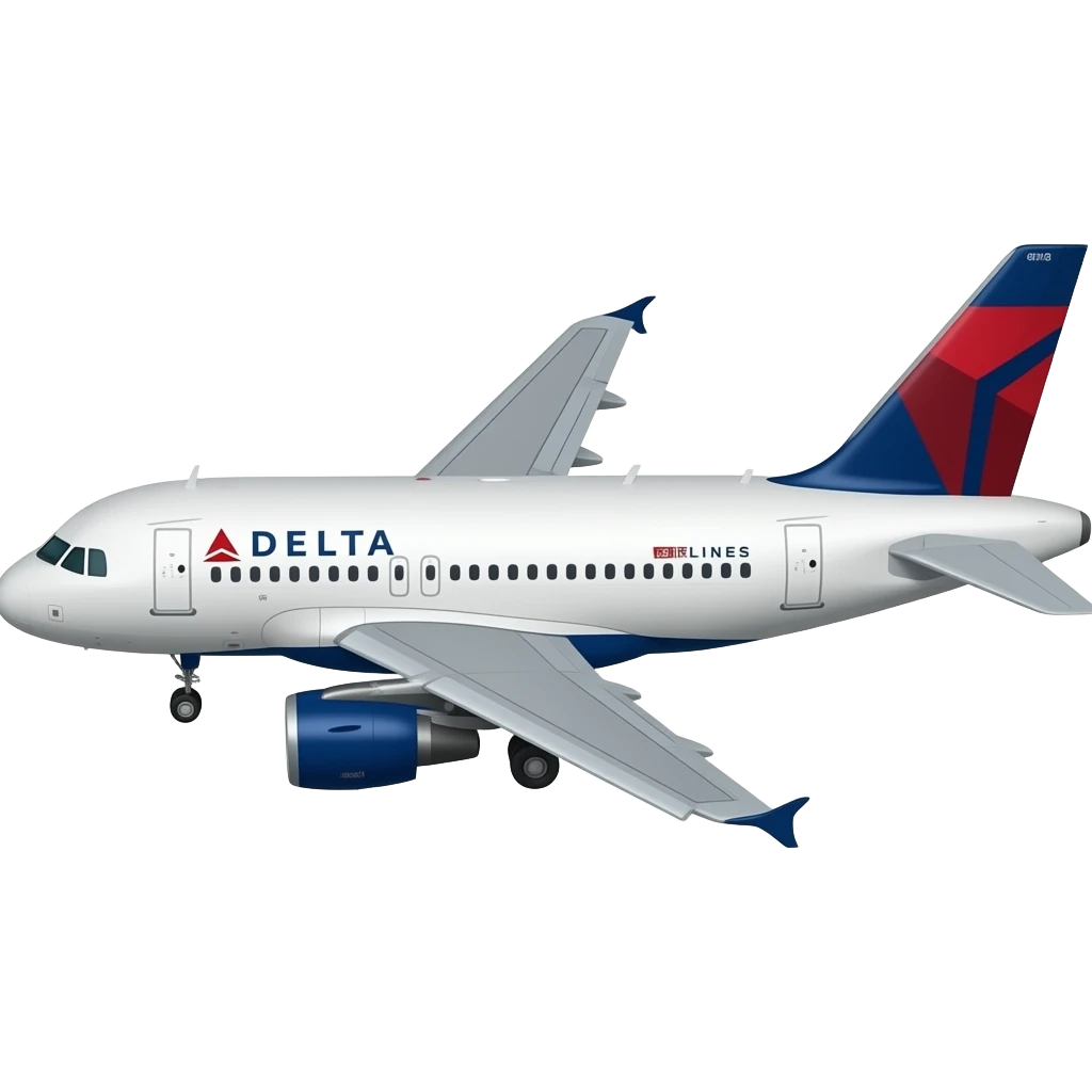 Delta Plane emoji