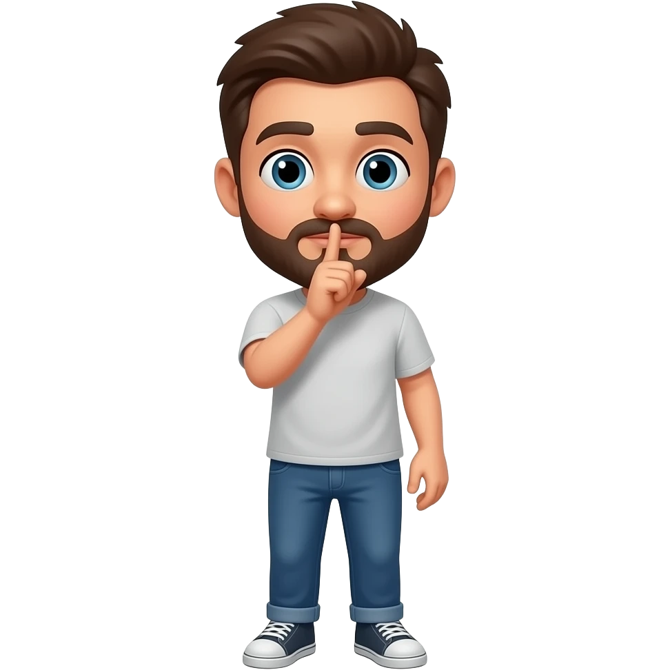 hacer silencio emoji