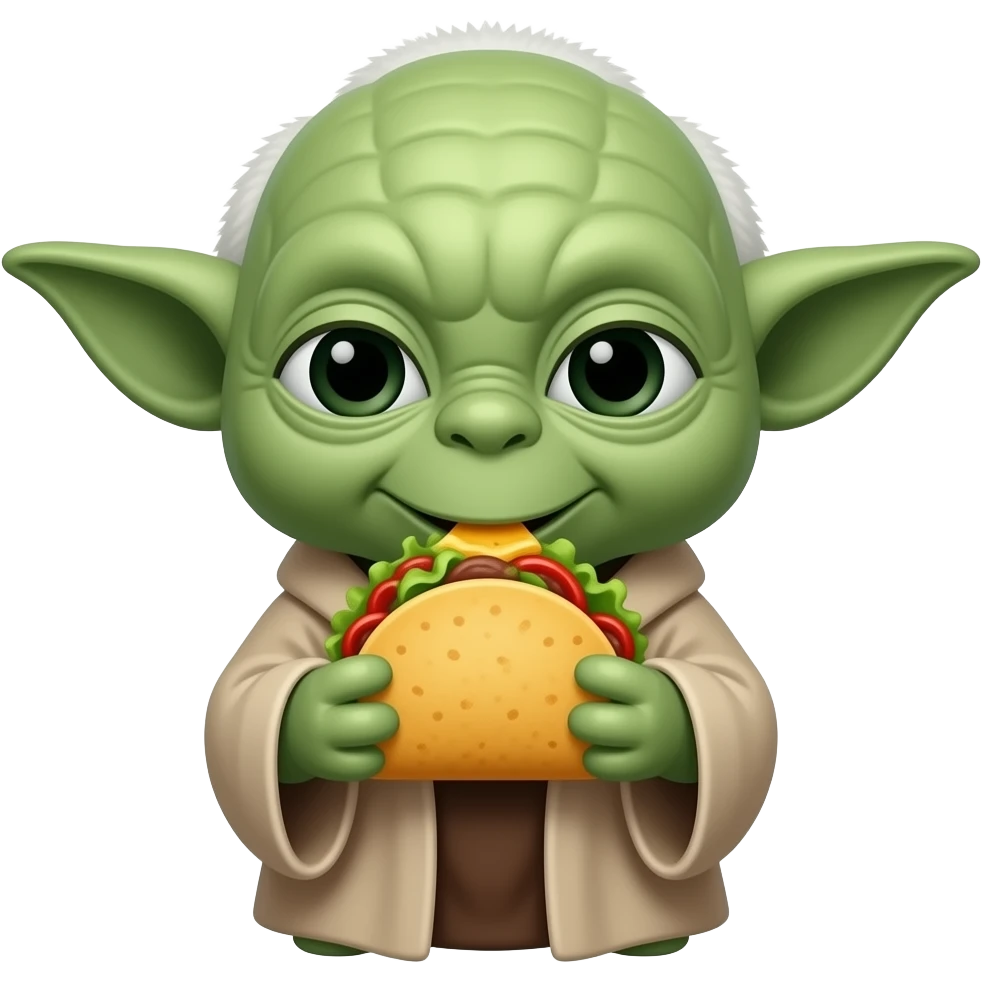 Yoda - est - tacos emoji