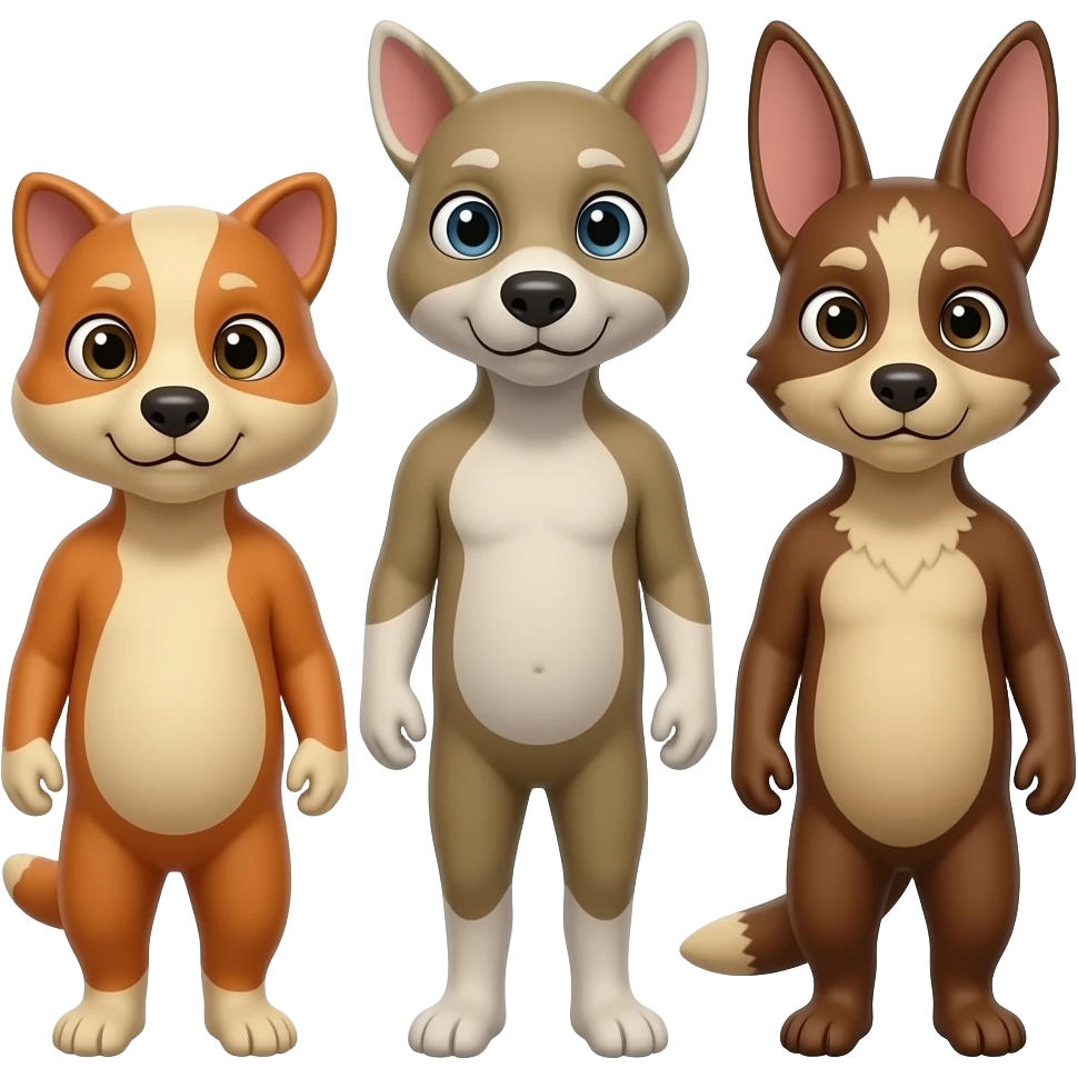 Ogly faces the animals emoji