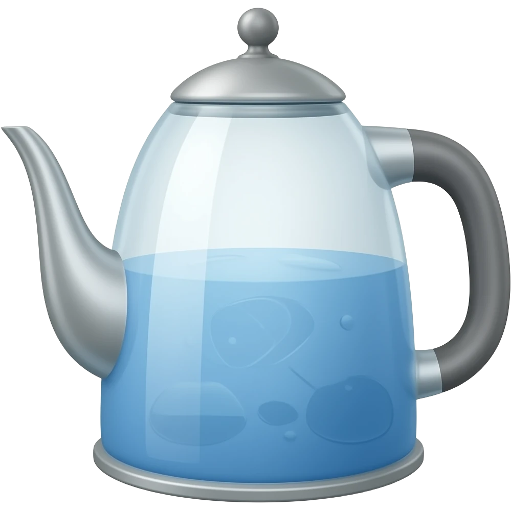 Una hervidora de agua emoji