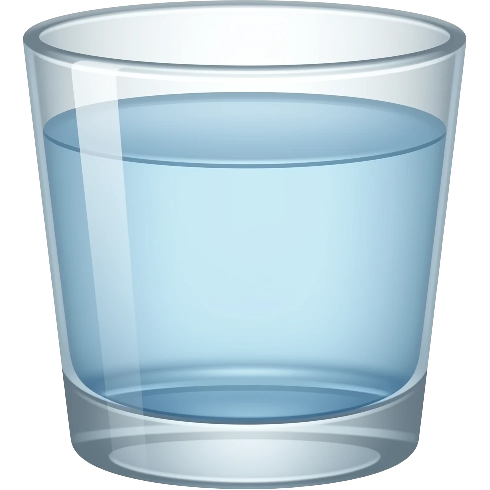 glas of water emoji