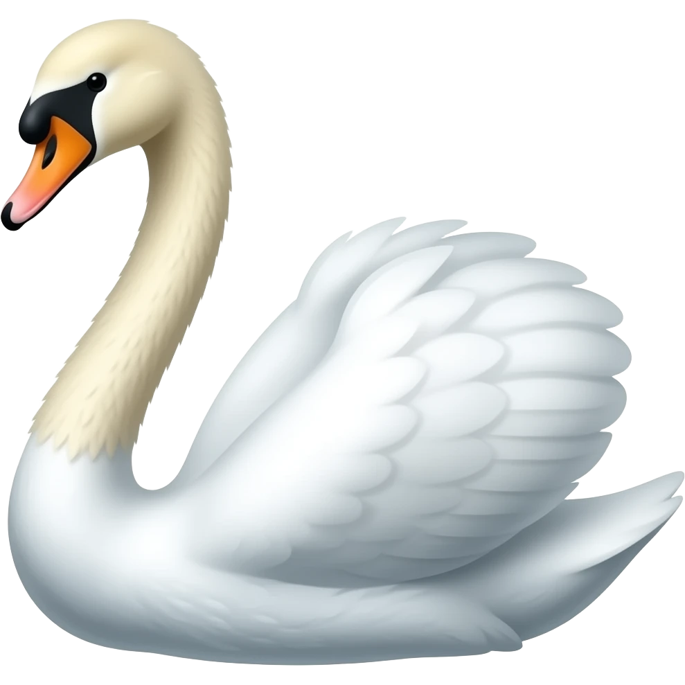 Kuğu ve boyun emoji