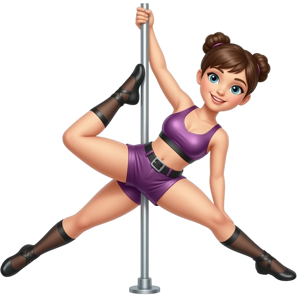 Pole dancing emoji