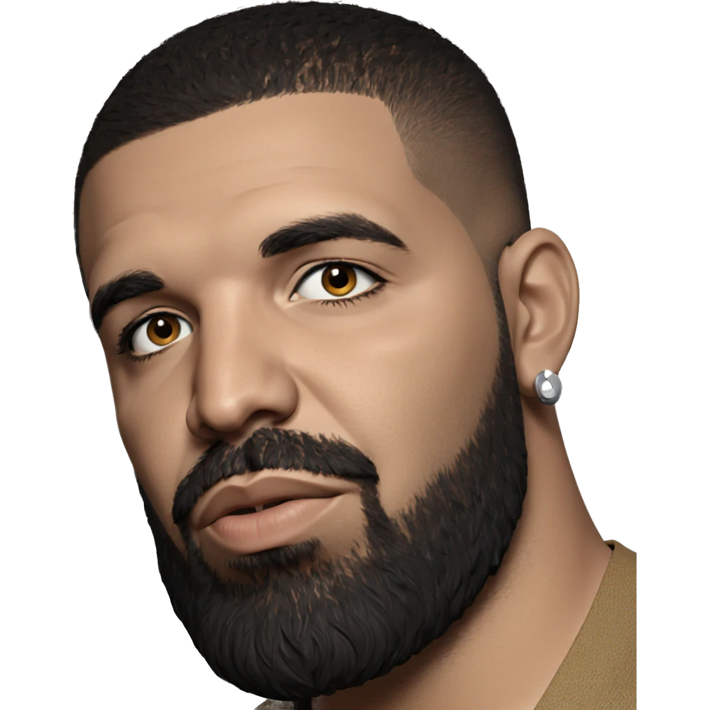 portrait of a bearded man emoji