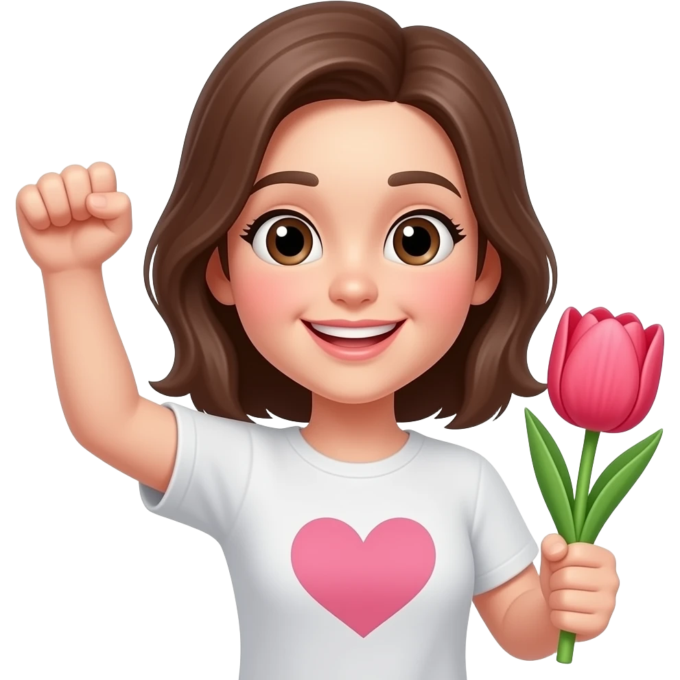 😍✊🌷 emoji