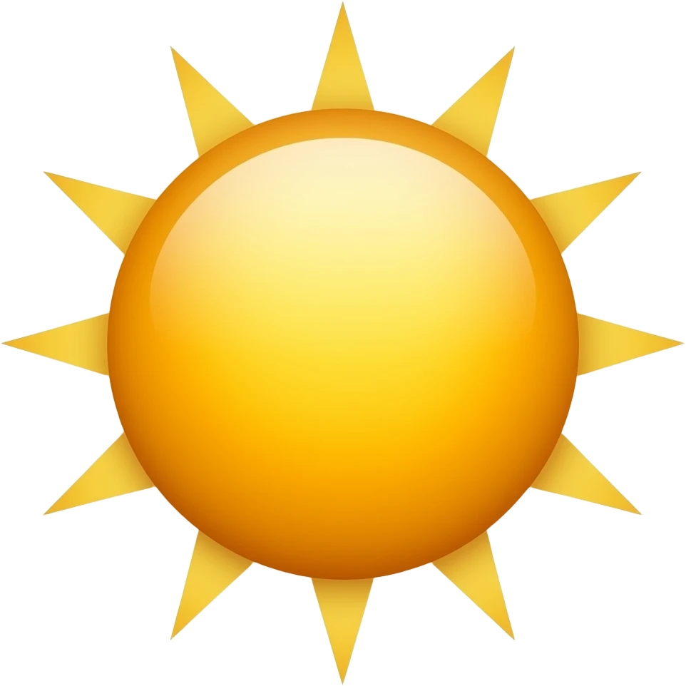 sun emoji