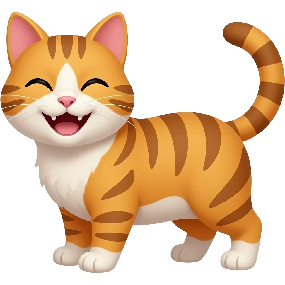 funny meme cat laughing emoji