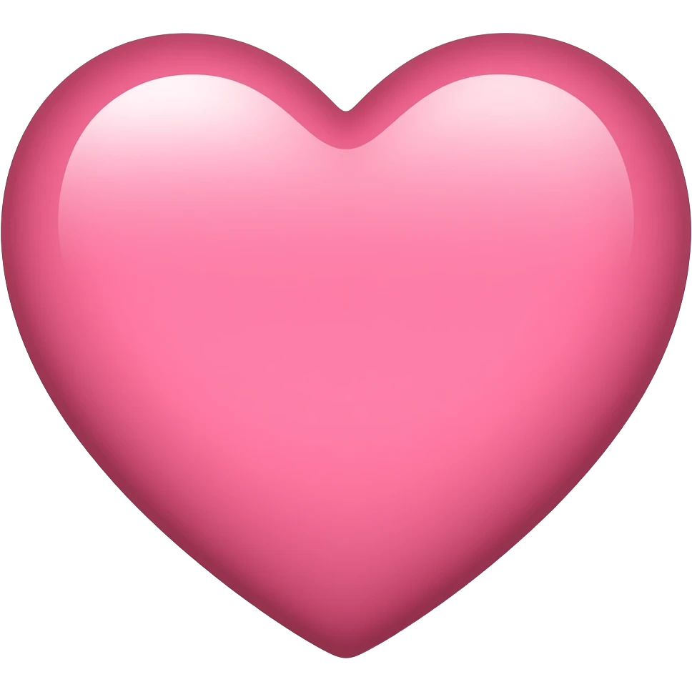 pink heart emoji