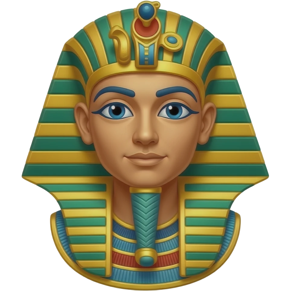 egyptian god osiris green emoji