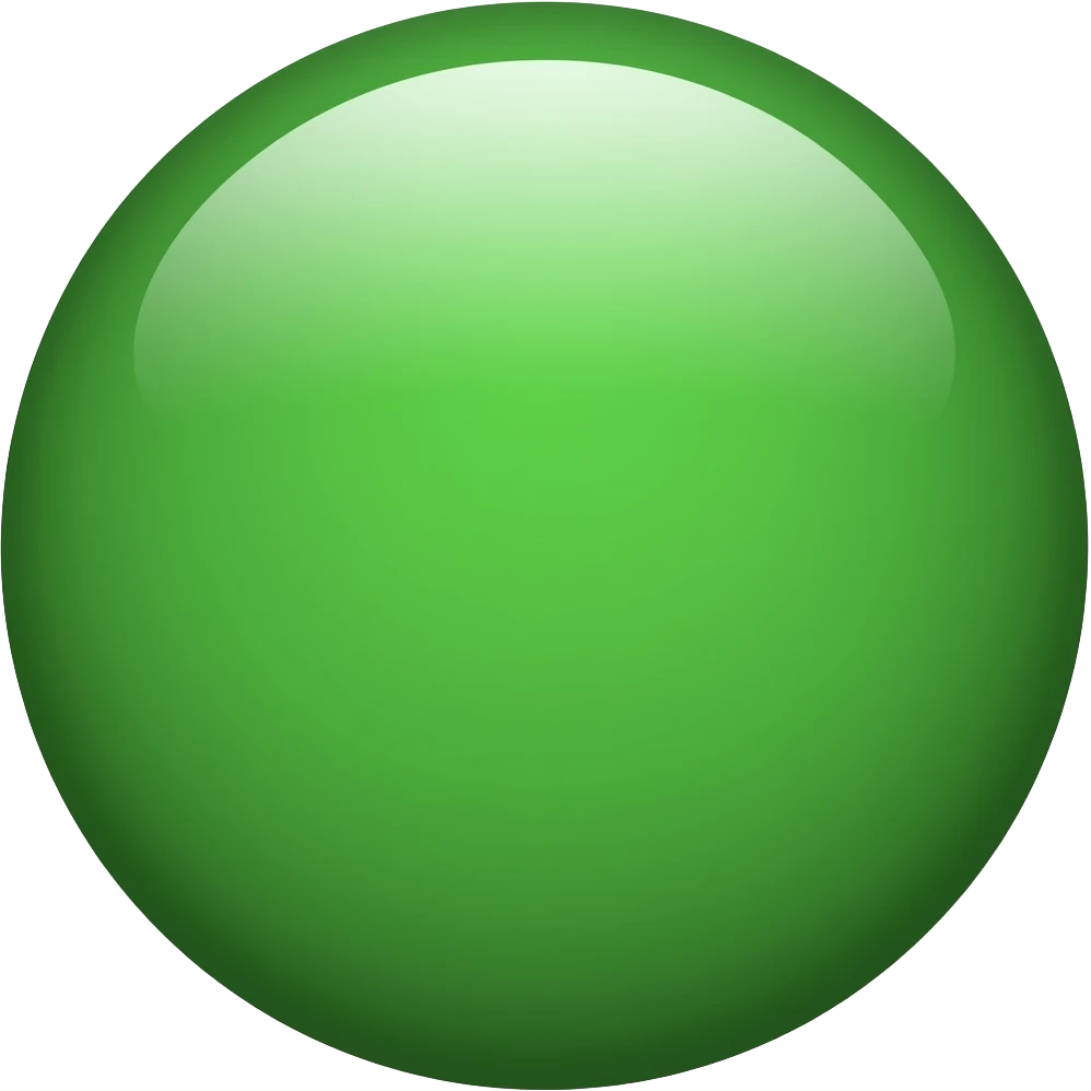 Green Circle emoji