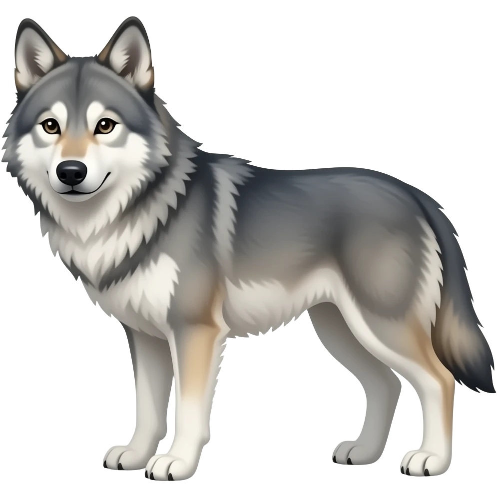 Wolf emoji