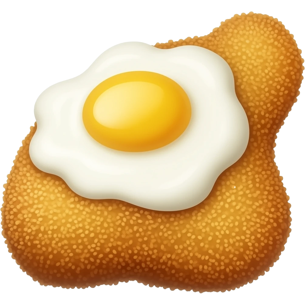 milanesa argentina con huevo frito emoji