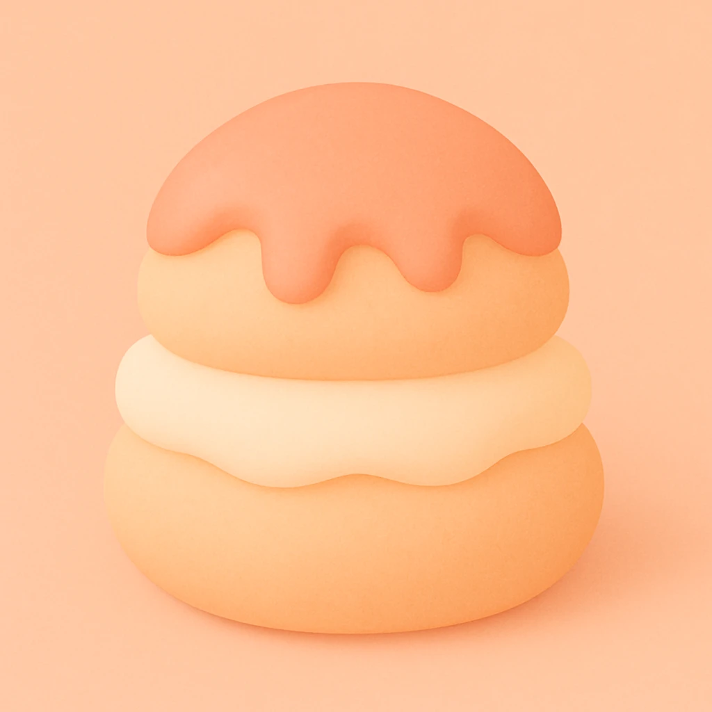 Create attached image in mochi style emoji