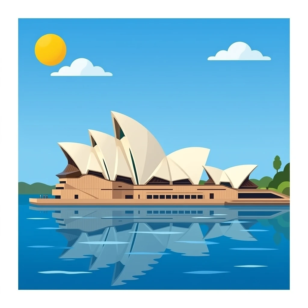 Sydney opera emoji