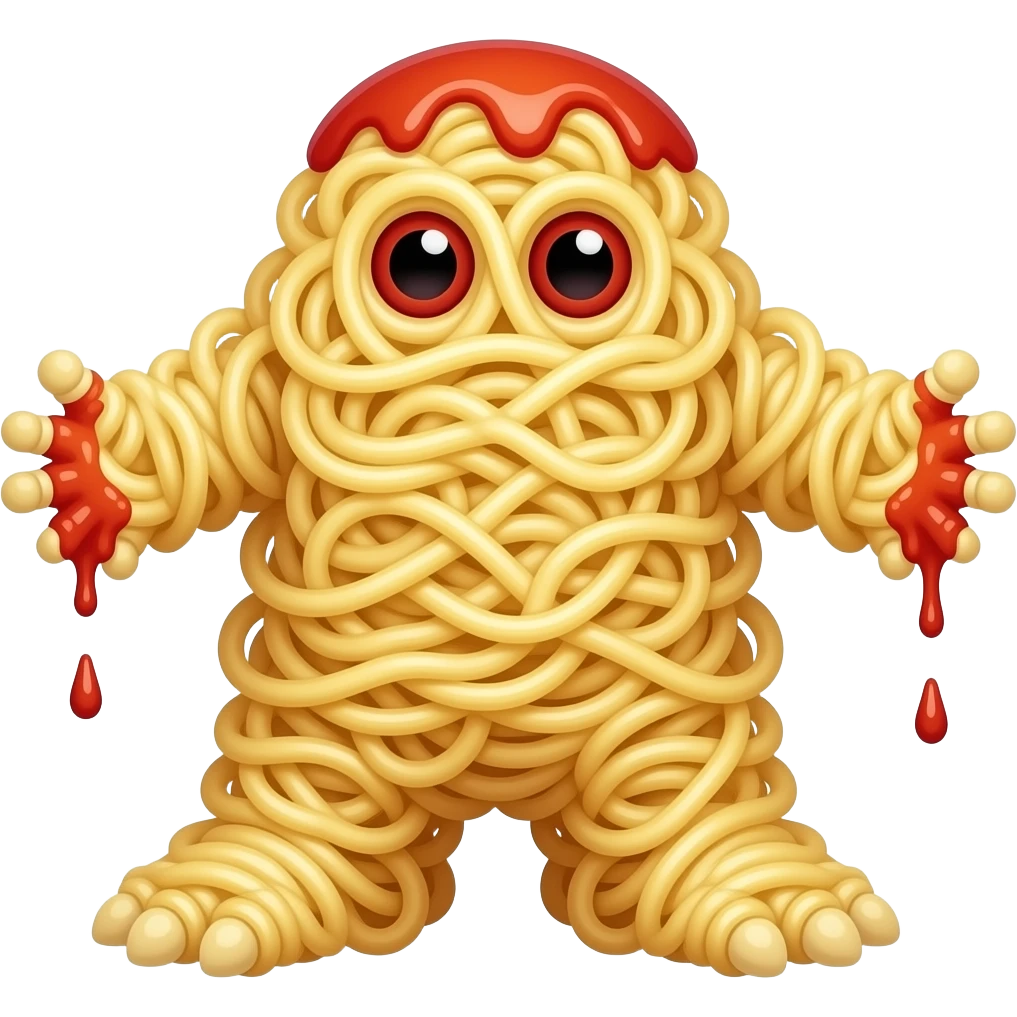 spagetti monster emoji
