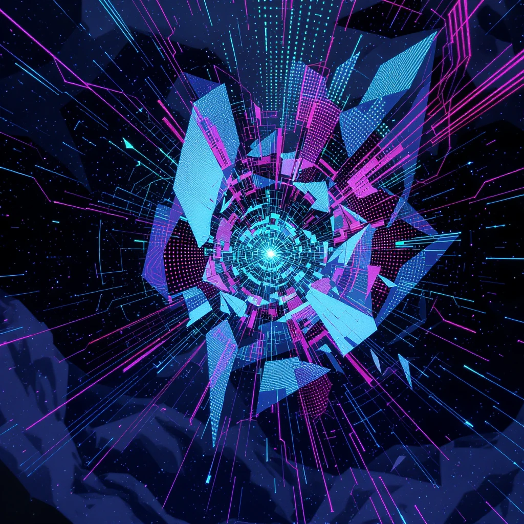 cyberwave glitch digital microscanner projection of these images but featuring no people, cyber hologram, abstract, experimental glitchy brutalist graphicwave,  style of anime emoji