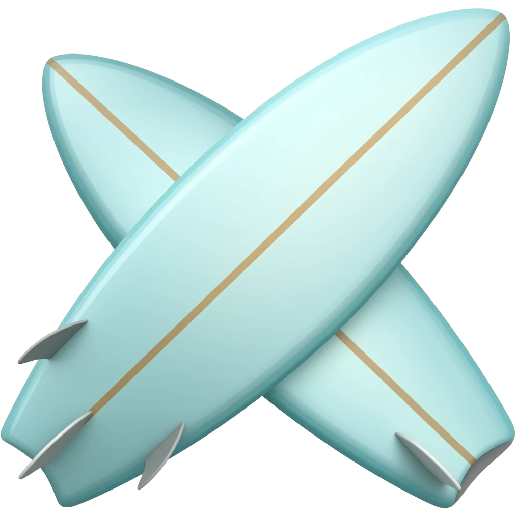 Surfboard emoji