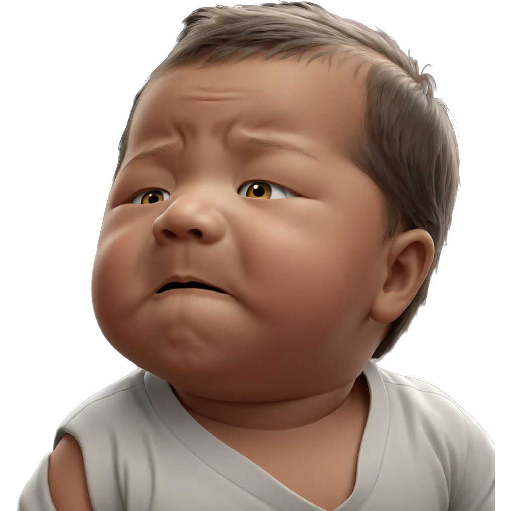 realistic portrait of a boy emoji