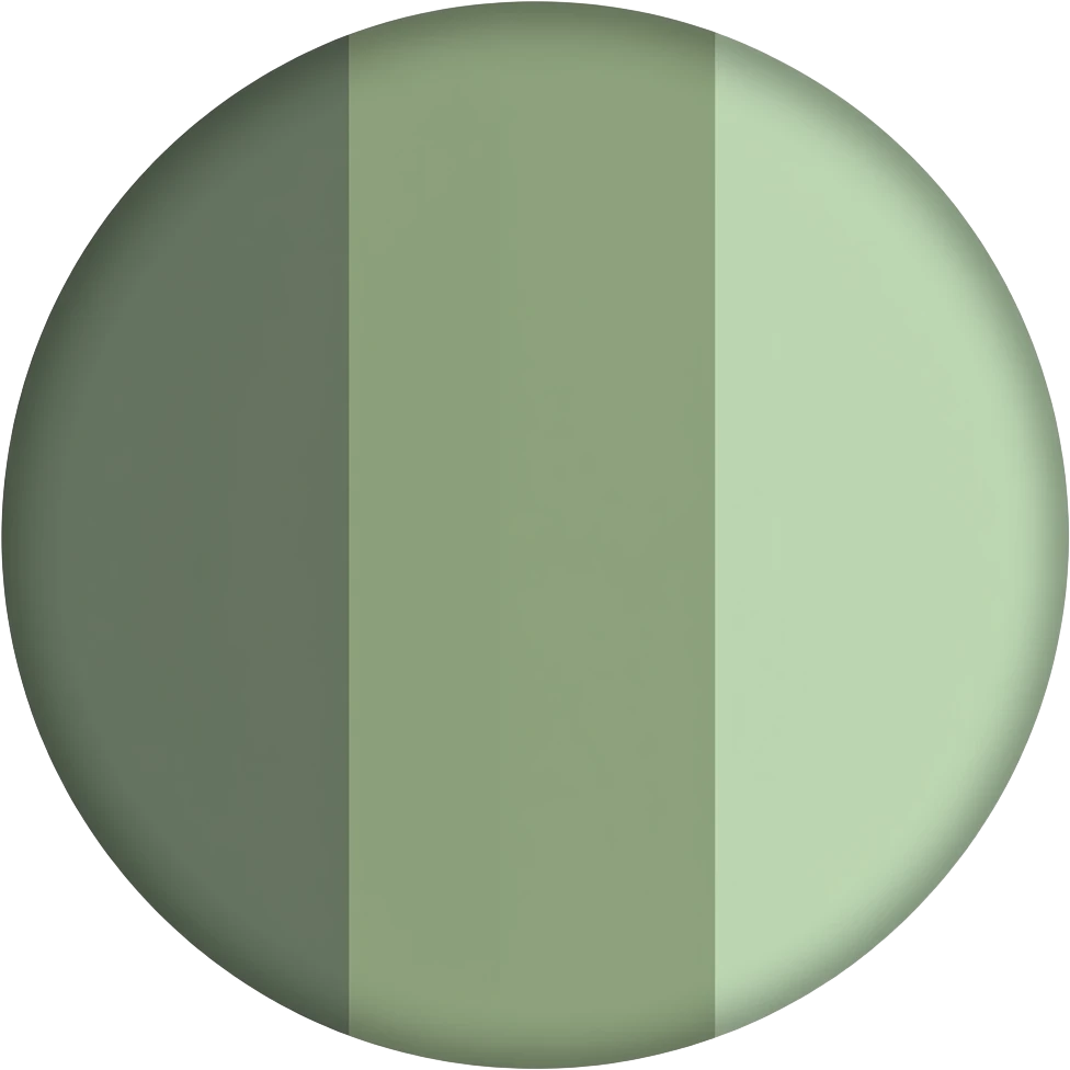 📸 muted earthy palette with dark olive green, soft sage green, emoji