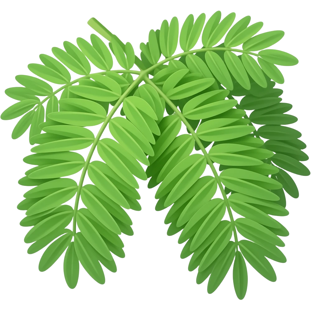 sensitive plant emoji