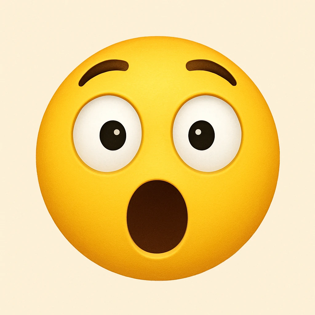 surprised emoji emoji