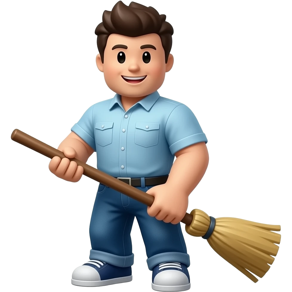 Criar agem dos  Roblox com uma vasoura emoji