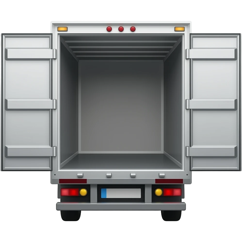 cargo trailer open emoji
