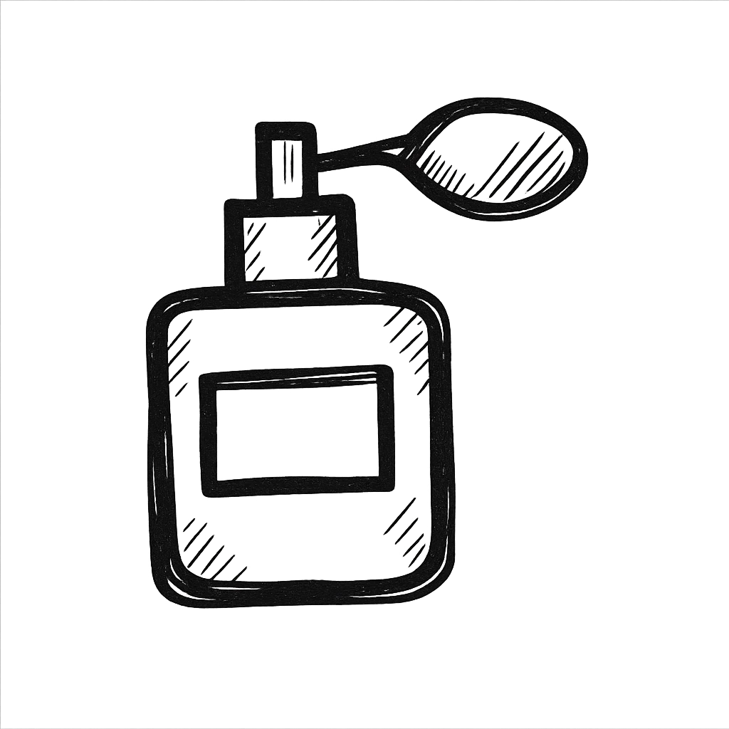 A perfume bottle emoji