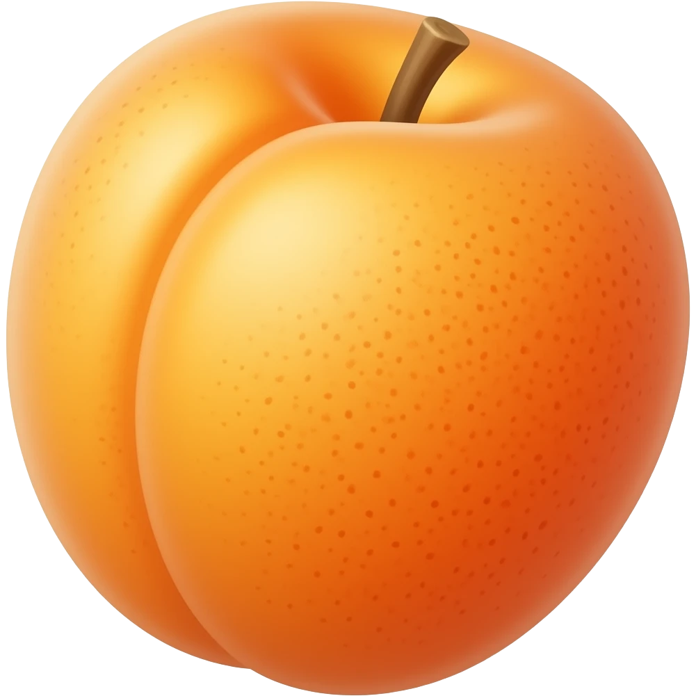 Apricot emoji