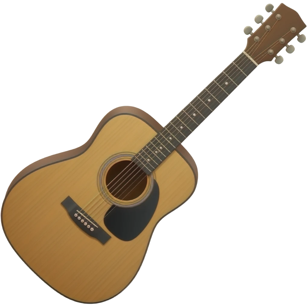 acoustic guitar emoji