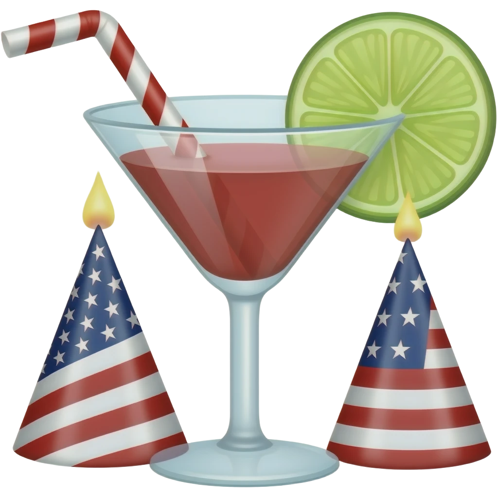 Drink for president birthday emoji