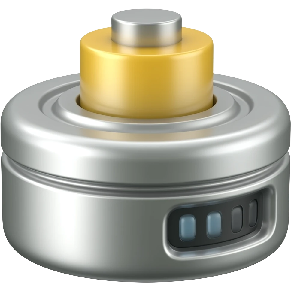 Medium battery emoji