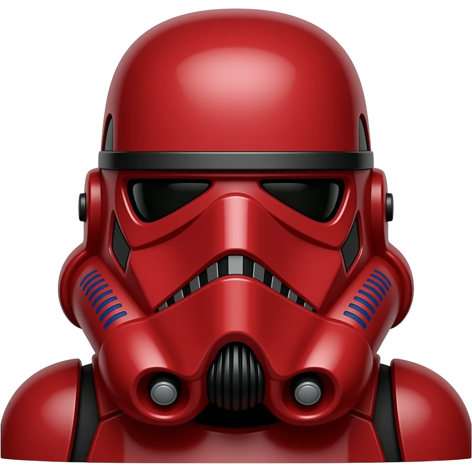 Red Sith trooper emoji