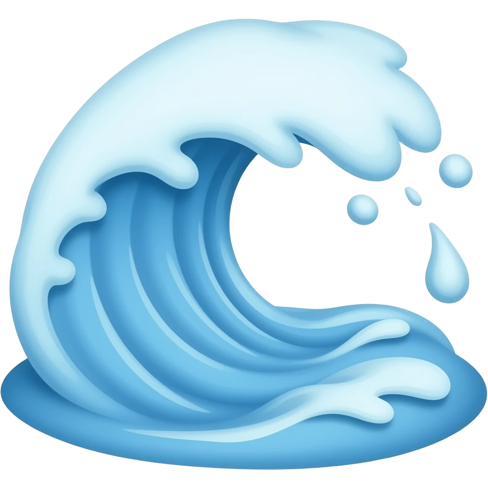 Water Wave emoji