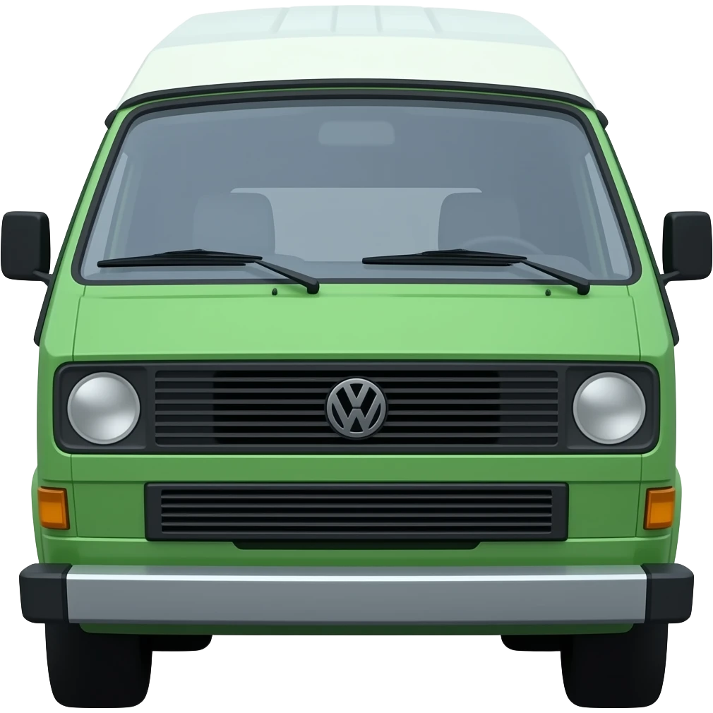 VW T 3 green emoji
